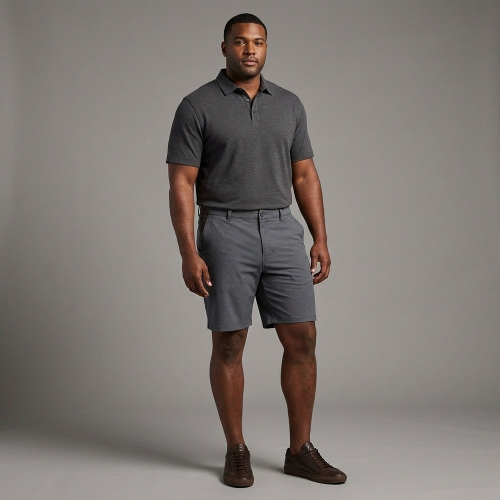 Tommy Bahama Men's Gray Tailored Fit Performance Shorts Size 34‎